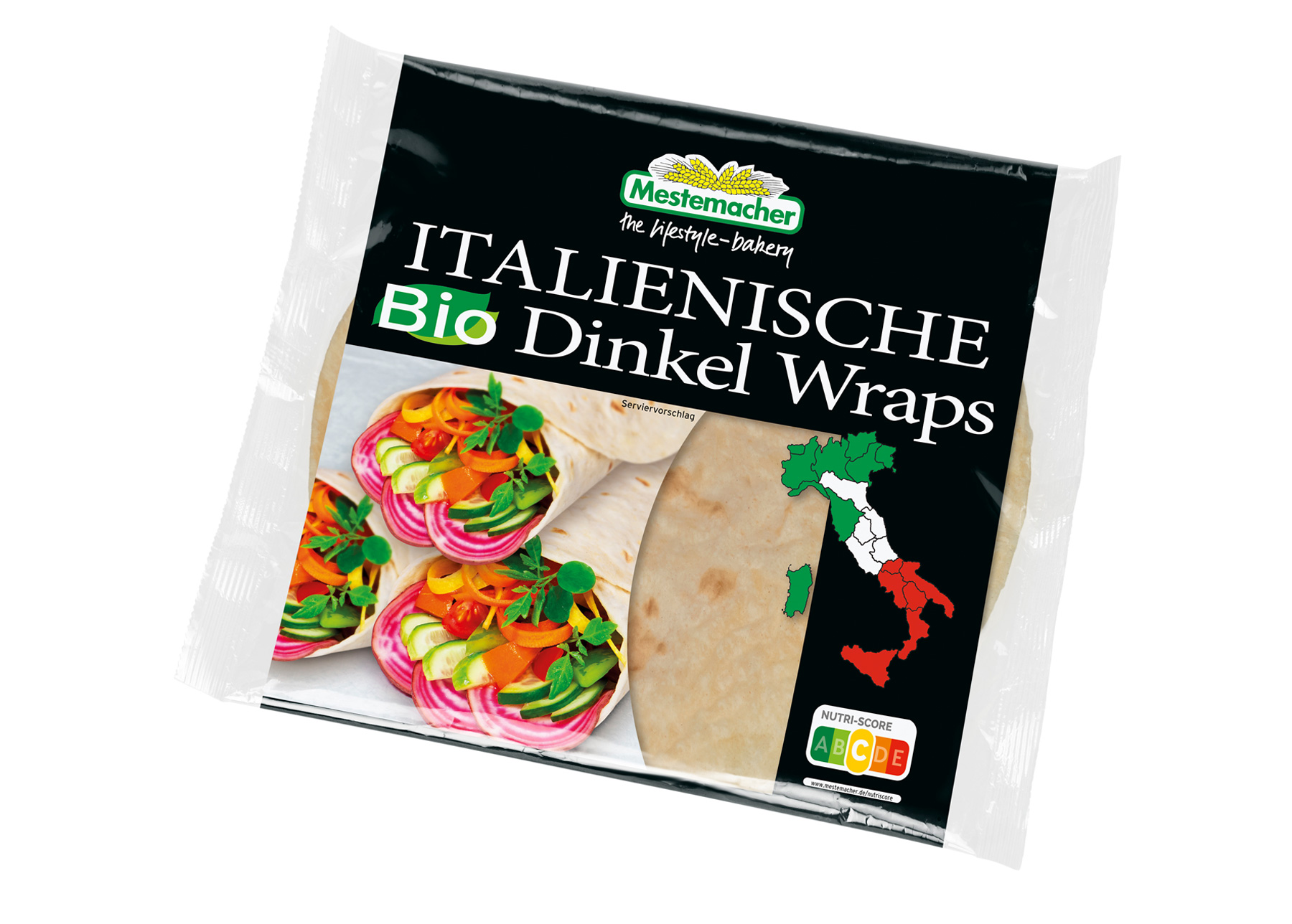 Mestemacher Italienische Bio Dinkel Wraps Mestemacher De