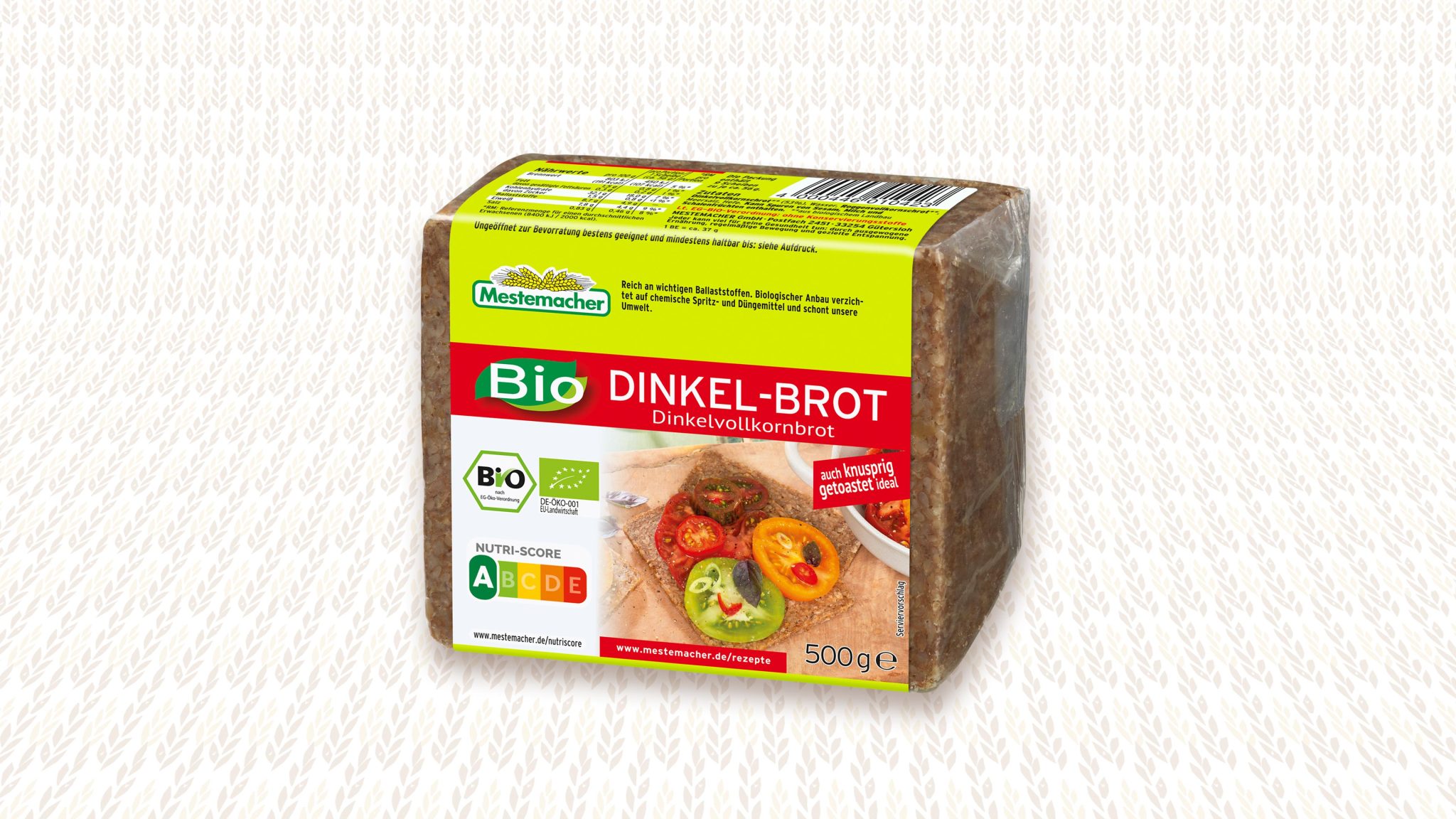 Mestemacher Bio DINKEL BROT Mestemacher De